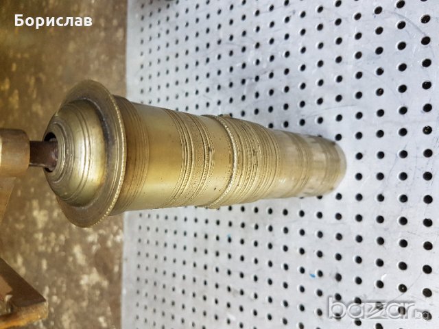 Мелница - бронзова, снимка 4 - Антикварни и старинни предмети - 18574355