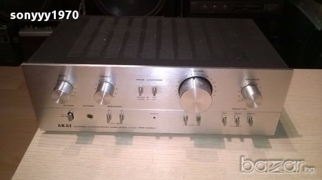 Akai am-2250-amplifier-made in japan-внос швеицария, снимка 5 - Ресийвъри, усилватели, смесителни пултове - 15521160
