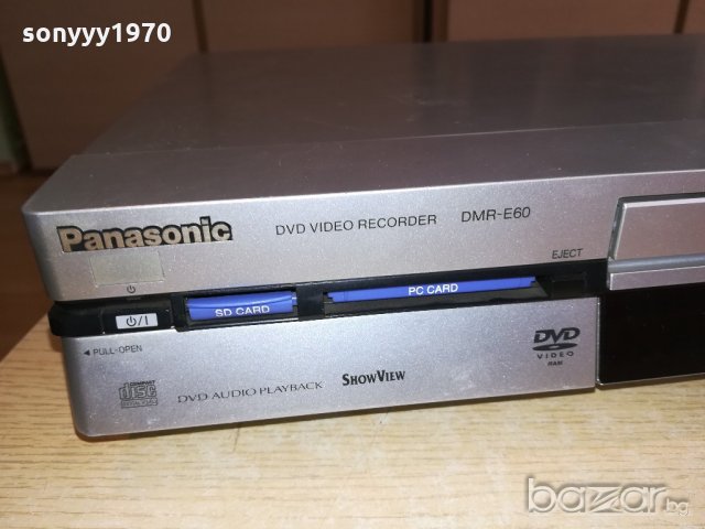 panasonic dvd recorder-made in japan-внос швеицария, снимка 5 - Плейъри, домашно кино, прожектори - 21406927