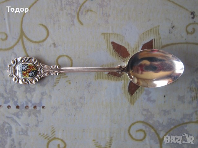 Страхотна колекционерска лъжичка лъжица с кутия , снимка 3 - Колекции - 25485098