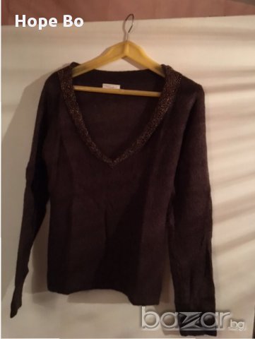 Пуловер ангора+камъни, снимка 3 - Блузи с дълъг ръкав и пуловери - 16190507
