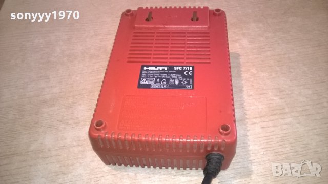 hilti sfc 7/18 battery charger-внос швеицария, снимка 10 - Винтоверти - 24558811