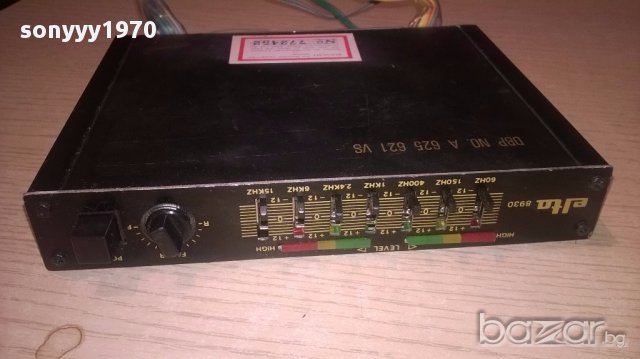 Elta 9830 amplifier/equalizer car audio-внос швеицария, снимка 12 - Аксесоари и консумативи - 16614025