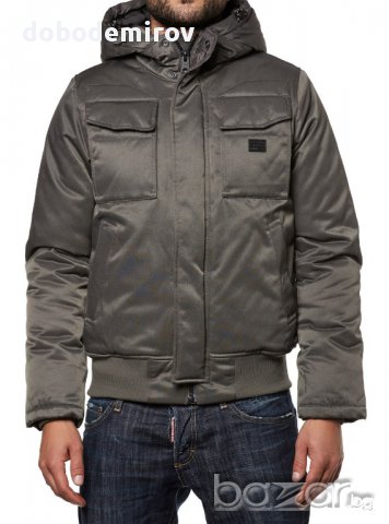 Ново сиво яке бомбър G STAR MFD HDD Bomber, оригинал, снимка 5 - Якета - 11953368