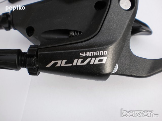 Продавам колела внос от Германия палцови команди Shimano Alivio St-m430 , снимка 2 - Части за велосипеди - 10212538