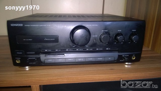 kenwood a-45 stereo amplifier-160watts-внос швеицария, снимка 3 - Ресийвъри, усилватели, смесителни пултове - 8943276