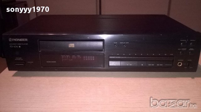 pioneer pd-104 cd made in uk-внос англия, снимка 11 - Плейъри, домашно кино, прожектори - 18009402