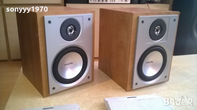 philips 2бр тонколони-внос швеицария-25х25х18см, снимка 2 - Тонколони - 24850119