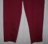 Червени еластични дънкови панталони с висока талия / голям размер, снимка 3