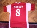 ЦСКА фенска тениска от сезон 2005-06 №8 Велизар Димитров размер С, снимка 4
