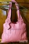 Дам.чанта-/изк.кожа/-"Mick Gwend"-Paris-перлено-розова. Закупена от Италия., снимка 3