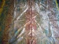 Уникална, двулицева Индийска покривка с 4 подложки от коприна, снимка 8