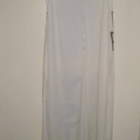 Бяла рокля до земята, снимка 5 - Рокли - 18659427