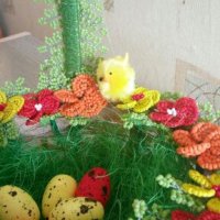 Великденска кошница за яйца, снимка 5 - Декорация за дома - 20952039