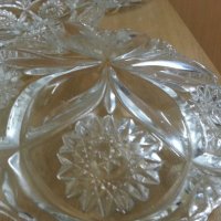 кристални чинии, снимка 5 - Антикварни и старинни предмети - 22287046