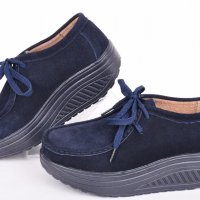 НОВО! Дамски обувки-Ест. велур-Два цвята, снимка 2 - Дамски ежедневни обувки - 18950471