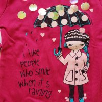 Блузка  Raining - 86,92 и 98 см., снимка 2 - Детски Блузи и туники - 6712351
