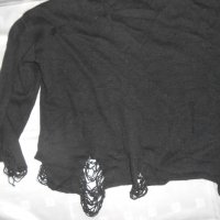 Блуза скъсан ефект m&t fashion, снимка 10 - Блузи с дълъг ръкав и пуловери - 25792205