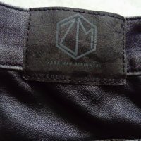zara man оригинал jeans размер 32 skinny fit цвят тъмно сив мъжки дънки, снимка 10 - Дънки - 22485448
