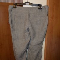 Бежов ленен панталон като нов, снимка 2 - Панталони - 25183509