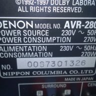 denon avr-2801 receiver-3-optical-8-s video-japan-от швеицария, снимка 7 - Ресийвъри, усилватели, смесителни пултове - 8540263