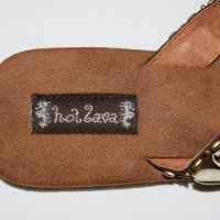Hot Lava - Уникални дамски чехли - сандали / номер 40, снимка 9 - Чехли - 21999587