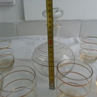 Стъклени чаши чашки , снимка 5 - Антикварни и старинни предмети - 23854578
