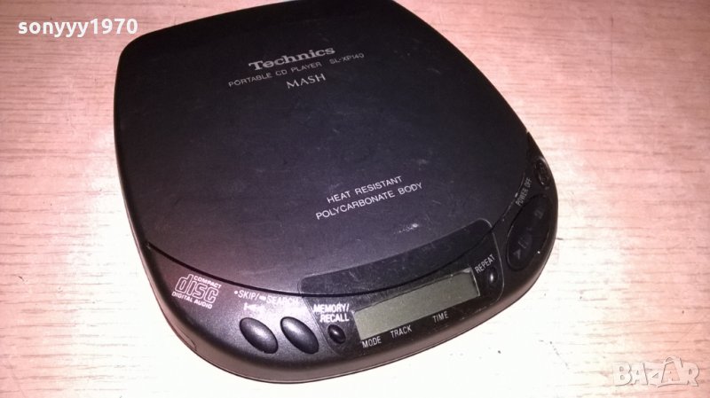 technics sl-xp140 cd player-made in japan-внос франция, снимка 1