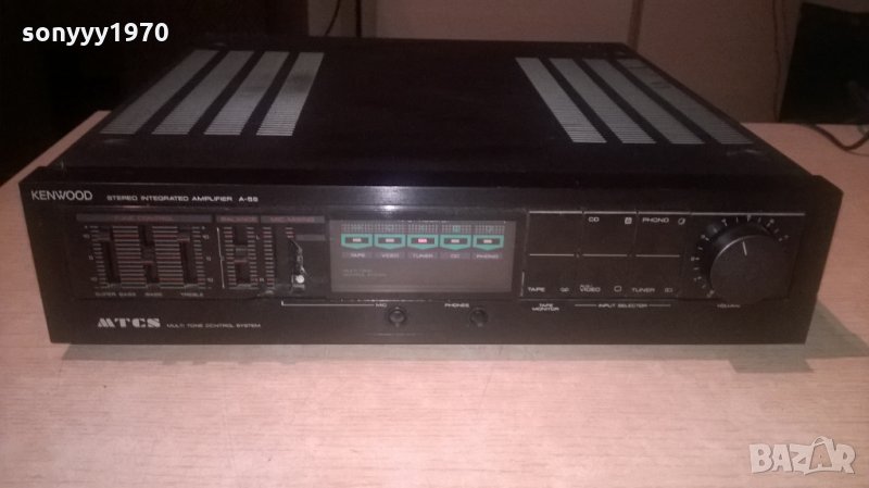 kanwood-stereo amplifier-made in japan-внос франция, снимка 1