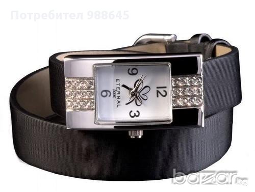 Намален! Стилен часовник с камъчета Сваровски, снимка 1