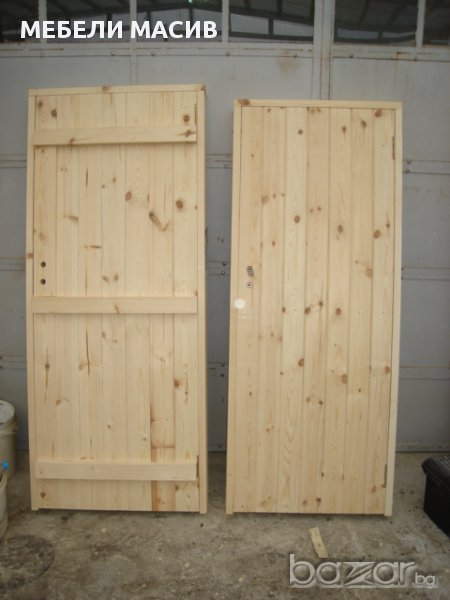 Дървени ковани врати, оградни  и декоративни пана, снимка 1