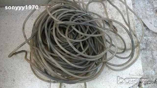 Старо пломбажно/стоманено въже 30м от тир-внос швеицария, снимка 1 - Аксесоари и консумативи - 17558844