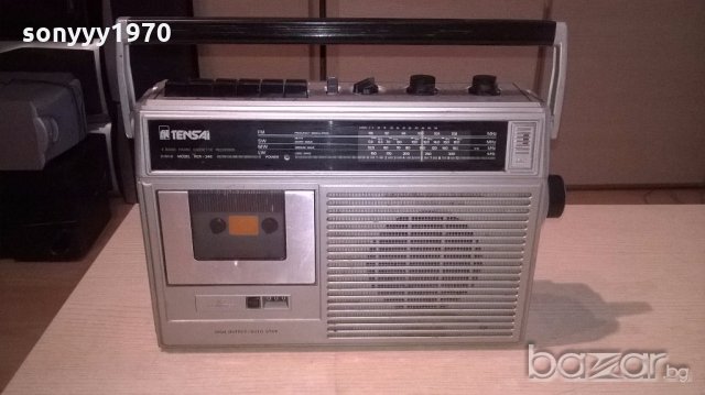 tensai rcr-346 radio cassette recorder-внос франция, снимка 5 - Ресийвъри, усилватели, смесителни пултове - 18816822