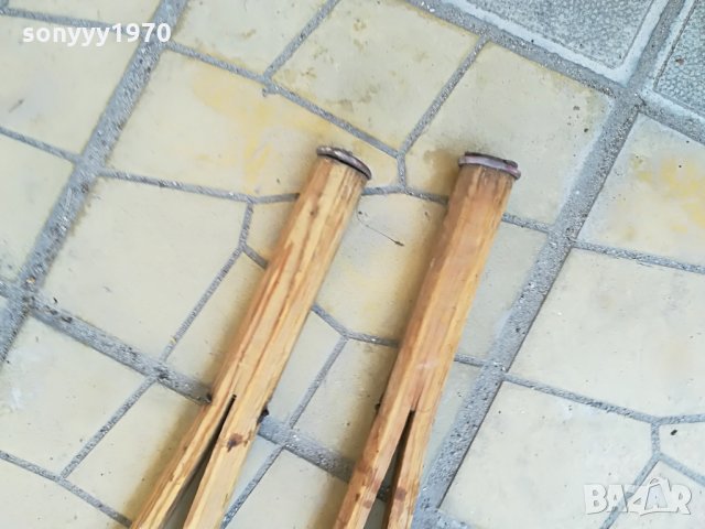 ретро патерици 2бр-110х17см-дърво, снимка 9 - Колекции - 26144824