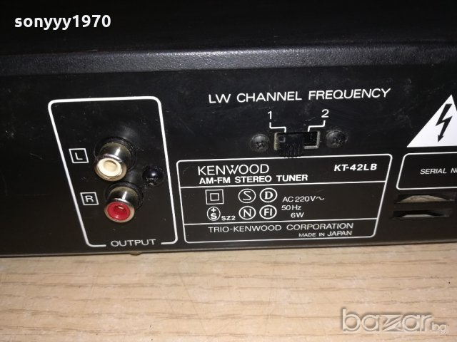 kenwood kt-42lb tuner-made in japan-внос швеицария, снимка 17 - Ресийвъри, усилватели, смесителни пултове - 20790125