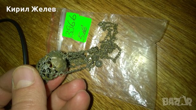 Винтидж медальон висулка украшение -385, снимка 3 - Колиета, медальони, синджири - 24069144