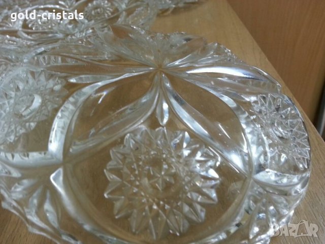 кристални чинии, снимка 5 - Антикварни и старинни предмети - 22287046
