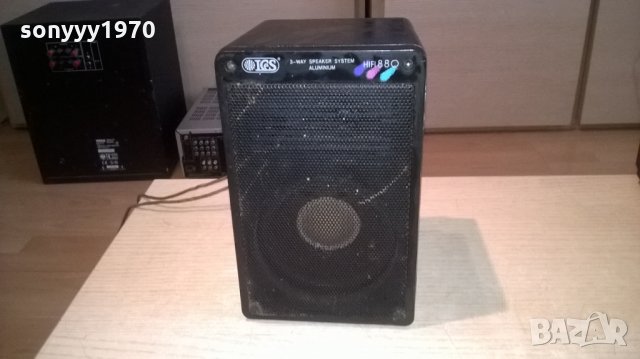 ics hi fi 880-тонколонa 1бр-100w/4ohm-внос швеицария, снимка 3 - Тонколони - 25116960