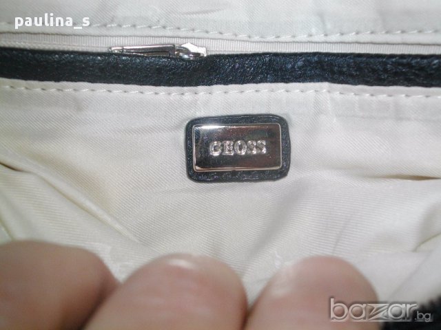 Черна чанта  реплика "GEOSS" на "Guess", снимка 10 - Чанти - 14359803
