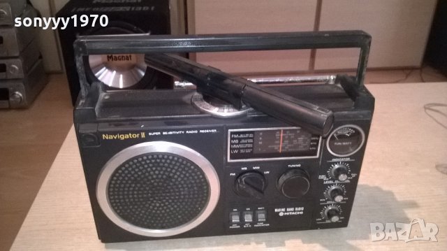 hitachi kh-1170e navigator ll fm/mb/mw/lw-marine band radio, снимка 3 - Ресийвъри, усилватели, смесителни пултове - 21886243