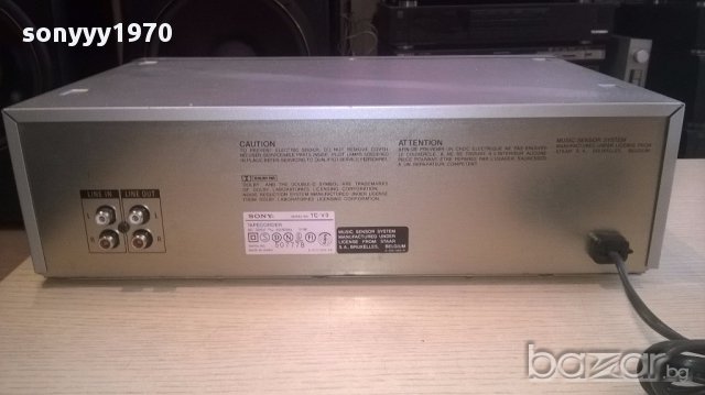ПОРЪЧАН-Sony tc-v3 tapecorder made in japan-внос швеицария, снимка 16 - Ресийвъри, усилватели, смесителни пултове - 15902040