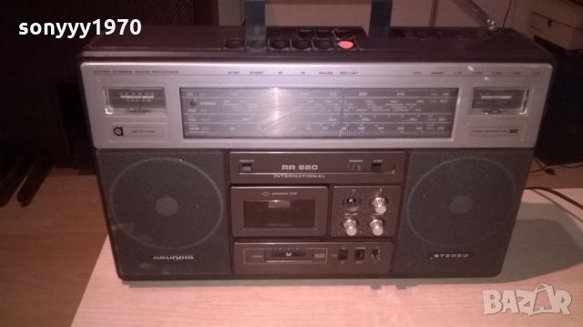 grundig typ rr920 international-made in uk-ретро машина-внос англия, снимка 9 - Ресийвъри, усилватели, смесителни пултове - 22670491