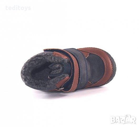 Детски обувки от естествена кожа - D.D.STEP - зимни, снимка 5 - Детски боти и ботуши - 23315645