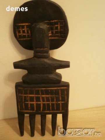  Класически автентичен Ашанти гребен от Гана, снимка 8 - Колекции - 20026870