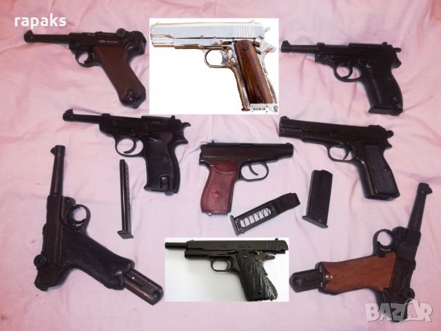 Револвер, пушка, пистолет, автомат - Реплики. Украси за камини, механи и, снимка 6 - Бойно оръжие - 20980846