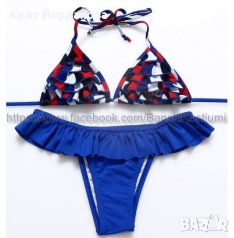 Бански костюм с харбали. Различни цветове, снимка 6 - Бански костюми - 22388021