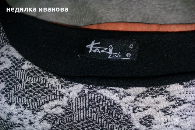 Дамска рокля голям размер, снимка 4 - Рокли - 21896376