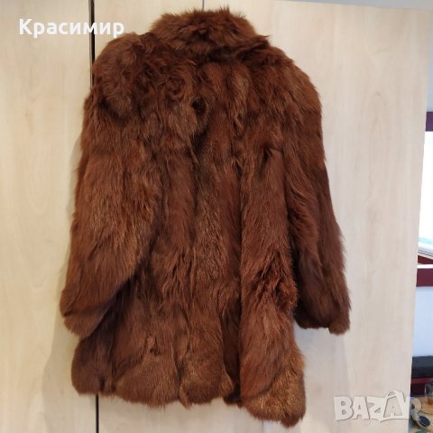 Продавам дамско кожено палто от лисица, снимка 2 - Палта, манта - 23517849