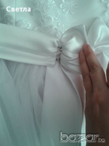 Промоция Булченска/сватбена рокля, снимка 4 - Сватбени рокли - 16586759