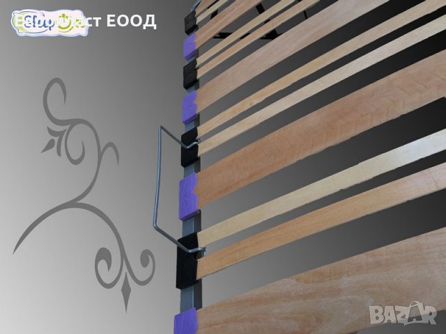 Подматрачна рамка ЕВРО ЛУКС с метални крака, снимка 6 - Спални и легла - 15813943